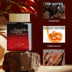 Caja de Regalo de Perfume y Colonia de Alta Capacidad para Hombre de 200ML/100ML, Estilo Árabe de Madera, Cedro, Sándalo, Ámbar, Madera de Anacardo, Larga Duración, Rica y Refrescante, Diseñada para Hombres Valientes Llenos de Tentación, Uso Diario, Viaje