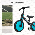 UBRAVOO Fit 'n Joy Bicicletas Infantiles, Bicicleta de Equilibrio 4 en 1 para Niños con Pedales y Estabilizadores, Bicicleta de Triciclo a Bicicleta para Niños y Niñas de 2 a 5 Años