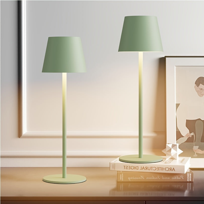 Lámpara de mesa para iluminación de dormitorio y escritorio | 2 L y 4000Mah y Recargable