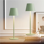 Lámpara de mesa para iluminación de dormitorio y escritorio | 2 L y 4000Mah y Recargable