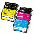 Cartucho de tinta | Cartuchos de tinta 604 XL compatibles con Epson 604XL para Expression Home XP-3200 XP-3205 XP-4200 XP-4205 XP-2200 XP-2205