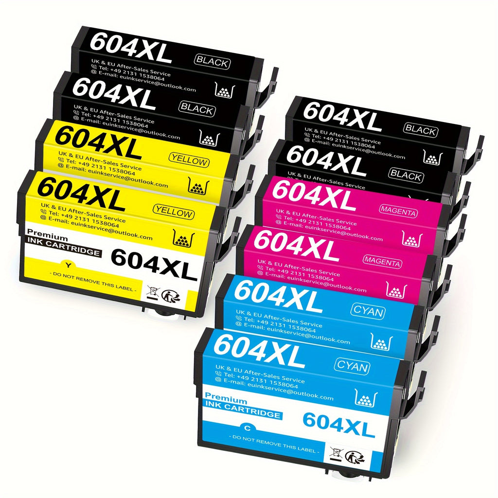 Cartucho de tinta | Cartuchos de tinta 604 XL compatibles con Epson 604XL para Expression Home XP-3200 XP-3205 XP-4200 XP-4205 XP-2200 XP-2205