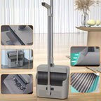 Kit de limpieza 3 en 1 para el hogar: Escoba de cerdas suaves, recogedor y juego de cepillos - Anti-pegajoso para el pelo, ideal para el hogar, la oficina, la escuela, el dormitorio - Regalo perfecto de Navidad, cepillo de limpieza, juego de escoba y reco