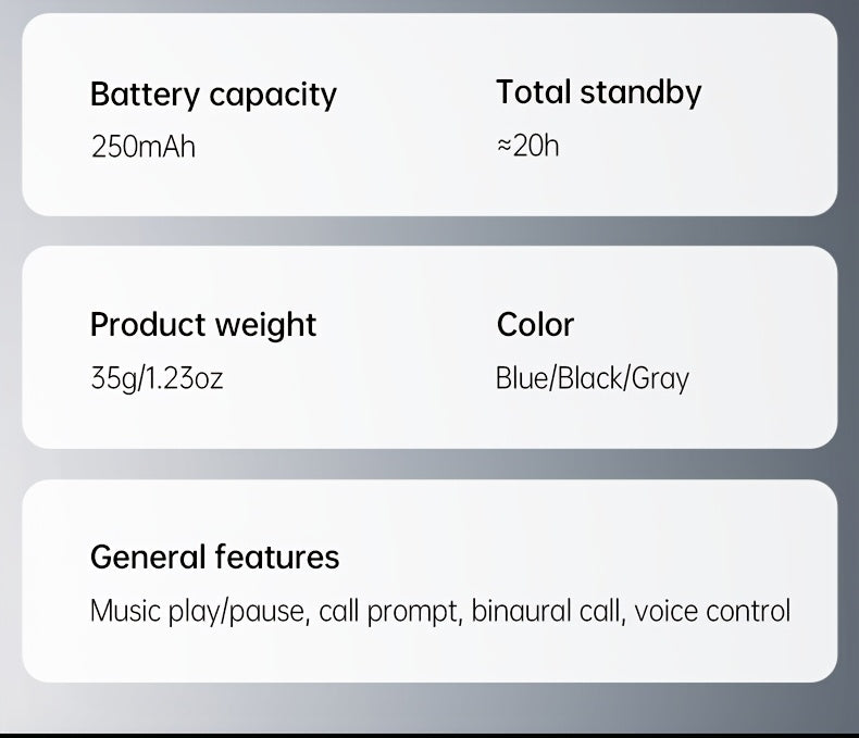 Auriculares Bluetooth | [Acer 2026 Nuevo] Auriculares inalámbricos TWS con graves potentes, llamadas estéreo, cancelación de ruido, duración