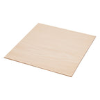 30 piezas (30 láminas) de tableros de madera de tilo - 1/8" de grosor x 12x12 pulgadas (3mm) - Resistentes, anti-flexión y antihumedad para manualidades DIY, construcción de modelos, proyectos en miniatura - Ideales para pintar, pegar, decoración del hoga