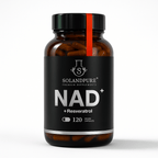 Complementos alimenticios | NAD + Resveratrol 99% y Quercetina | 120 Cápsulas Vegetales | Solandpure®