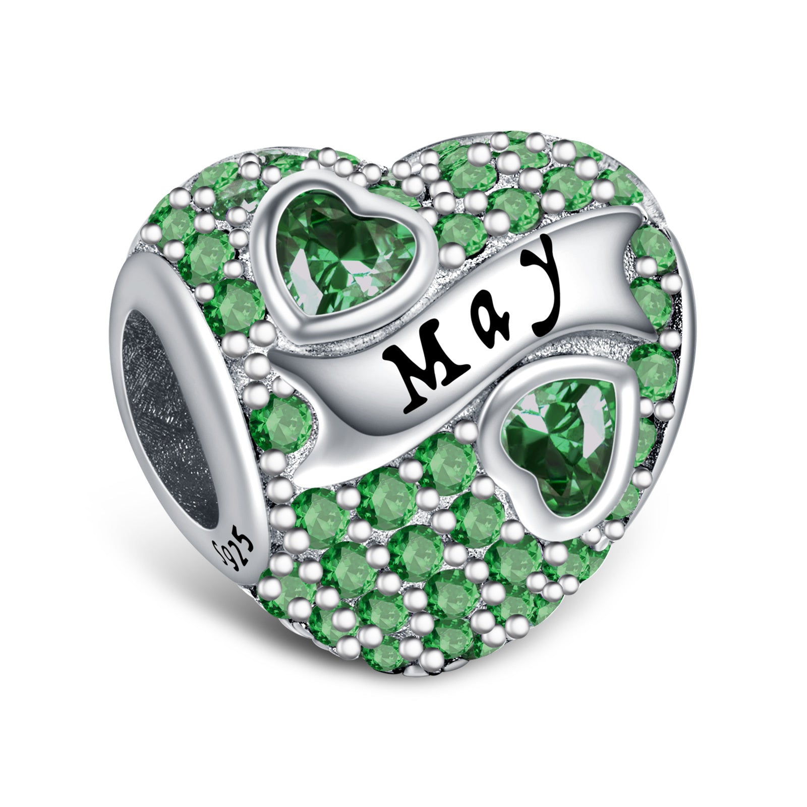 1pc Pulsera Collar Dije de Plata de Ley 925 Regalo de Boda Día de San Valentín Día de la Madre Navidad Joyería para Esposa, Mamá, Hermana, Familia, Novias