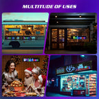 Pantalla LED programable por aplicación | Tienda, evento y señalización