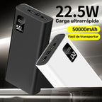 Power bank para carga durante viajes y uso diario | 5W y 50000mAh