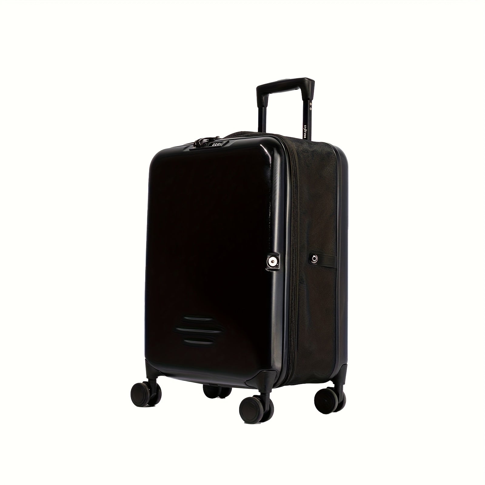 Equipaje de mano | Maleta | Maleta con ruedas tipo trolley de ABS de 20 pulgadas, prémium y expandible | Expandible al 50%, candado TSA de seguridad, ruedas giratorias silenciosas, aspecto elegante de negocios, 9 opciones de color, plegable para ahorrar e
