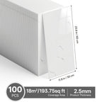 Panel de pared autoadhesivo 100 piezas | Cocina baño salón y renovación DIY
