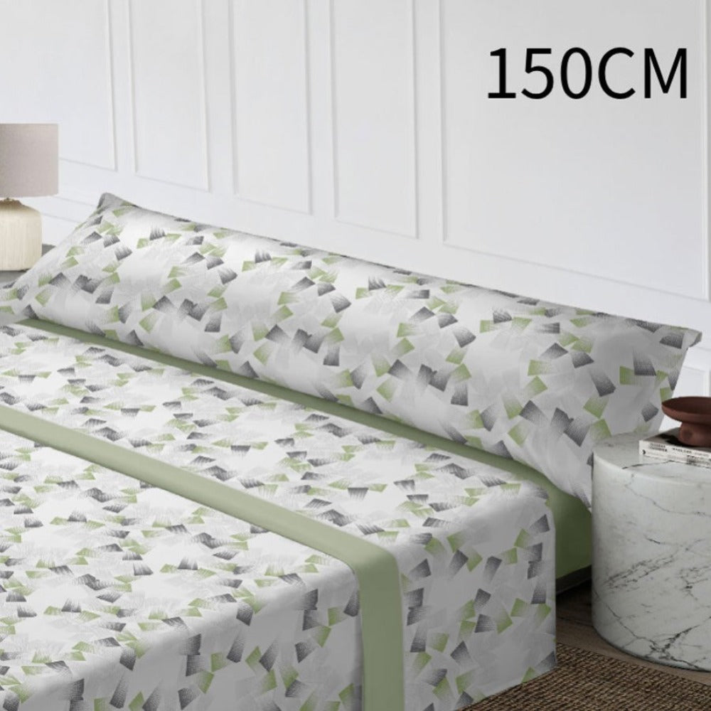Juego de cama de tres piezas | Sábanas | Múltiples tamaños disponibles | Primavera/Verano | Diseño cómodo | Suave y agradable para la piel | Múltiples texturas disponibles