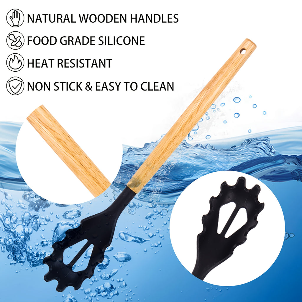 Juego de 19 Piezas de Cuchillos de Cocina con Bloque de Ventilación en Varios Colores. Incluye Cuchillo de Chef, Cuchillo de Carnicería, Cuchillo para Pan, Cuchillo Multiusos, Cuchillo para Frutas y Herramientas de Cocina. Hojas de Acero Inoxidable Premiu