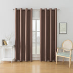 Cortinas Ystyle de Dos Piezas, Opacas, Aislamiento Térmico, Aislamiento Acústico, con Ojales, Modernas para Dormitorio y Sala de Estar