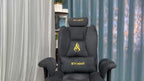 Sillón Sofá para Juegos, Silla de Gamer, Sillón Sofá Ergonómico con Piel Sintética de Pelo Largo