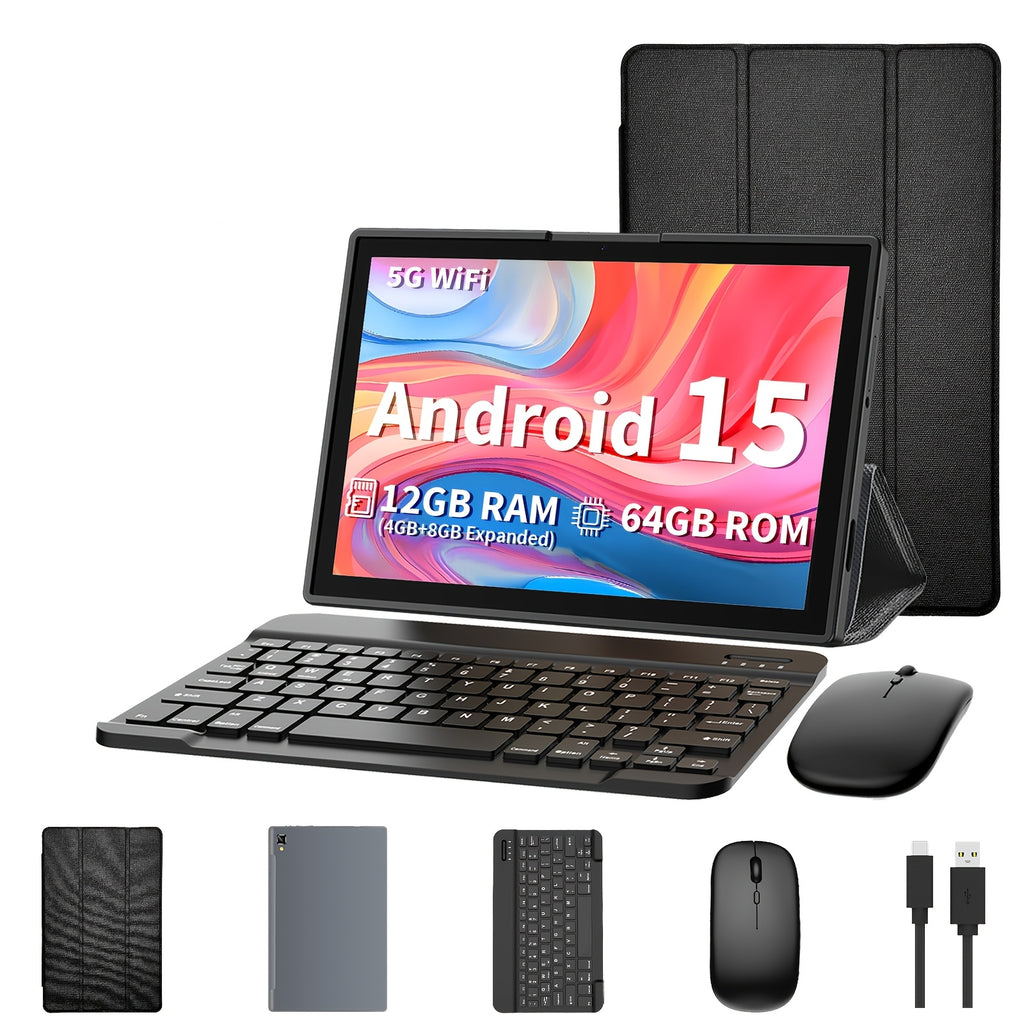 Tablet Android de 10.1 pulgadas para trabajo lectura y entretenimiento | 6000Mah y Inalámbrico