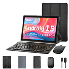 Tablet Android de 10.1 pulgadas para trabajo lectura y entretenimiento | 6000Mah y Inalámbrico