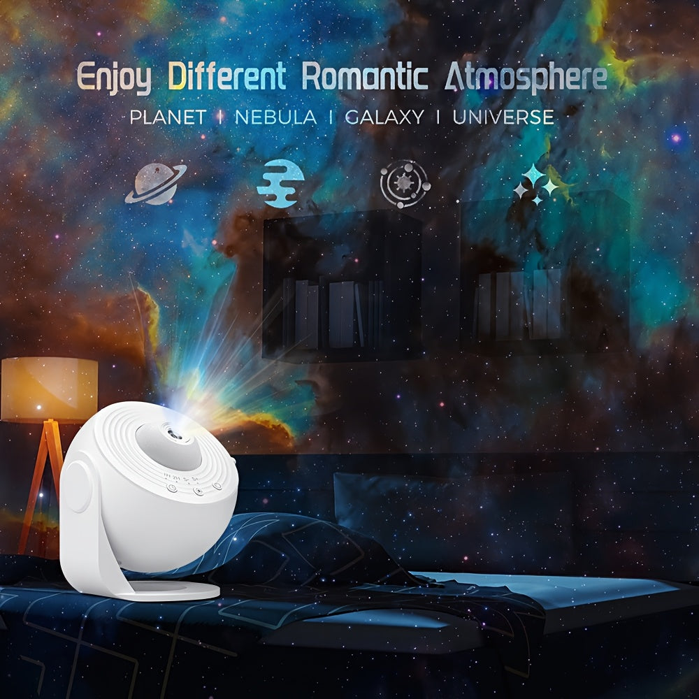 Proyector de estrellas y planetario para dormitorio educación y ambiente | diseño funcional