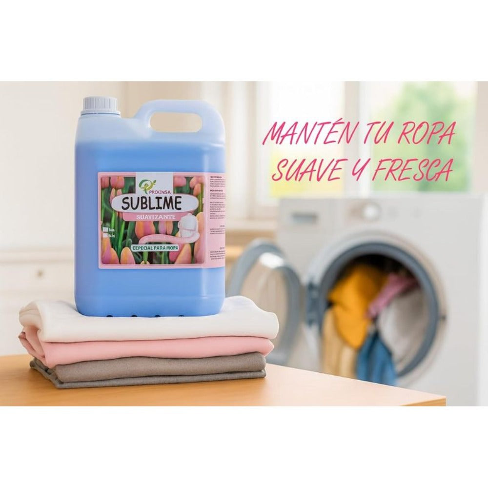 Pack Suavizante Concentrado Colonia 5L + Detergente Concentrado 5L + | Limpieza Profunda | Fragancia Duradera | Protege Color de la Ropa | Suavidad y Frescor Duradero