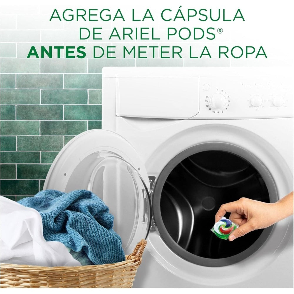 Ariel Original Detergente Cápsulas para Lavadora – Pack Ahorro 3 Paquetes (23+12 Dosis c/u) | 105 Lavados, Pods Eficaces contra Manchas