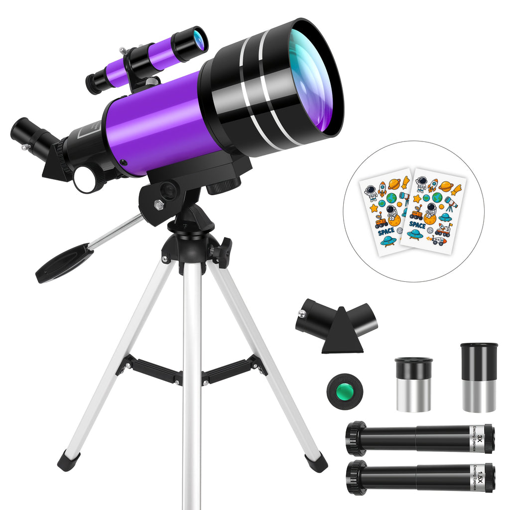 Telescopio astronómico para principiantes para principiantes | Observación lunar educación y camping