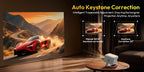 Proyector | Proyector XGODY Android 14, Decodificación Full HD 8K, Gimbal A6Pro Local 1080P, 550 ANSI Lúmenes, Autofocus y Corrección Keystone