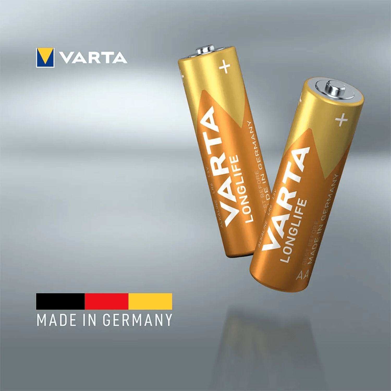 Pilas | Pilas AA Alcalinas de Alto Rendimiento, VARTA Longlife, Ultra Larga Duración, Energía Continua, Ideal para Controles Remotos, Juguetes