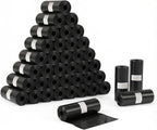 Bolsas Caca Perro 600 Unidades, 40 Rollos Gruesas Anti-Fuga, Bolsas Excrementos Perros Negras 23x30 cm, Recambio Rollos Mascotas, Bolsas Higiénicas Resistentes - HANSEL HOME