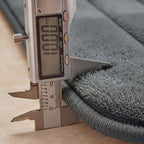 Juego de 3 alfombras antideslizantes para baño, tapete de baño grueso súper absorbente, almohadilla suave de secado rápido, con tapete de inodoro en forma de U, tapete para piso de baño, tapete de ducha, bañera, habitación de ducha, suministros de baño, d