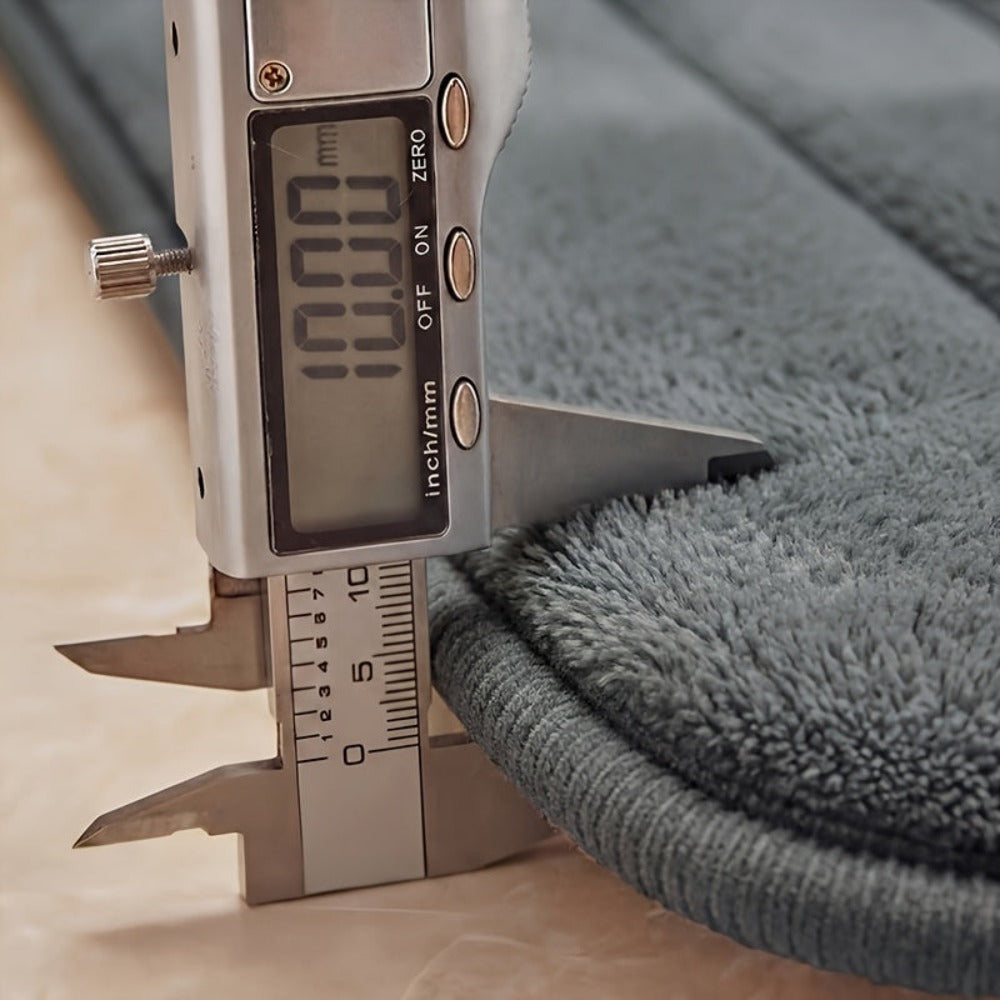 Juego de 3 alfombras antideslizantes para baño, tapete de baño grueso súper absorbente, almohadilla suave de secado rápido, con tapete de inodoro en forma de U, tapete para piso de baño, tapete de ducha, bañera, habitación de ducha, suministros de baño, d