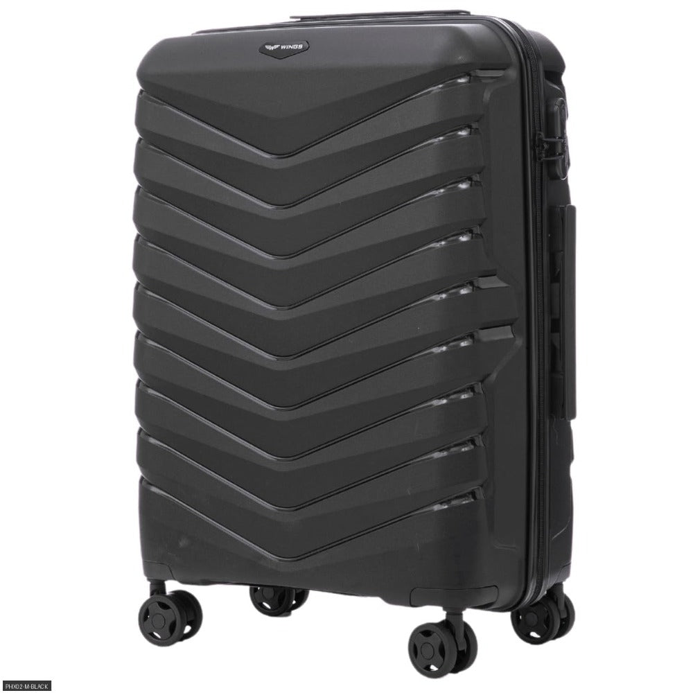 Opciones de equipaje / Polipropileno TSA / 28" 24" 20" 18" pulgadas / Dimensiones aproximadamente 75 x 50 x 30 cm o 68 x 41 x 25 cm o tamaño de cabina 55 x 40 x 20 cm o equipaje de mano 50 x 34 x 18 cm con ruedas desmontables / Equipaje de mano ABS+ de al