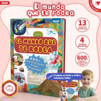 Biidi Alrededor Del Mundo Audiobook en Español, Audiobook, Libros Educativos, Libro Interactivo, Regalo de Cumpleaños de Navidad