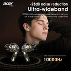 Auriculares Bluetooth | Auriculares inalámbricos Acer Ohr646 originales y oficiales, intrauditivos, inalámbricos 6.0 ANC con reducción activa de