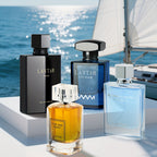 ["Set de Perfume de Una Semana"] Colonia para Hombre con Feromonas, Notas Acuáticas Frescas y Notas Amaderadas Clásicas, Fragancia de Larga Duración, Colonia Encantadora para Hombre, Ambiente Romántico, Regalo Perfecto para Él, Regalo de Cumpleaños y Rega