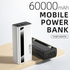 Power bank para carga durante viajes y uso diario | 60000mAh