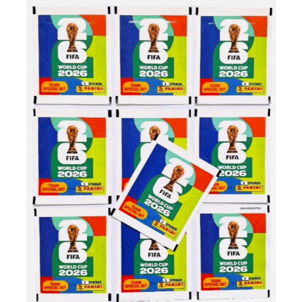 Panini Copa Mundial de Fútbol 2026™ Set Especial de Equipos DFB - 10 Paquetes de Stickers con Glitter