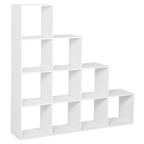 Estantería vertical 136 cm de madera | Libros decoración y almacenamiento en casa