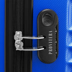 Conjunto PROVITERA de 4 Maletas Rígidas de ABS, Maleta Rígida S-M-L-XL con Asa Telescópica de Gel y 4 Ruedas de Rodadura Fácil, Trolley Ligero y Resistente al Viaje, Equipaje de Mano con Cerradura de Código, Mangos de Gel Ergonómicos, Ruedas Giratorias de