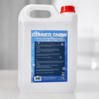 Gunner Smoke Líquido para Máquina de Nieve, 5 Litros, Máxima Eficiencia, Seguro, Sin Restos, Ideal para Eventos, Fiestas, Decoraciones Navideñas, 5L