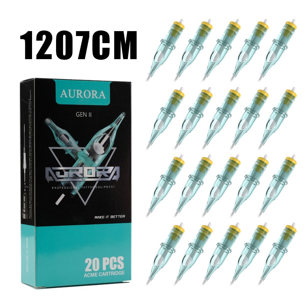 Agujas profesionales para tatuaje 20 piezas 15cm | Estudio práctica y trabajo profesional