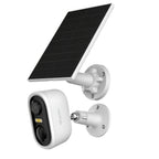 Cámara de Seguridad Inalámbrica Solar Arenti para Exteriores, Cámara de Seguridad para Hogar y Jardín, Cámara CCTV, Alimentación por Batería Solar Sin Cables, Cámara de Vigilancia con Batería, Nube/SD, Detección de Movimiento con IA, Foco, IP65, Visión No