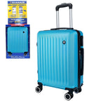 Maleta De Cabina Exclusiva Para Vuelos Europeos, Ideal Para Vacaciones De Verano Y Viajes A La Playa. Dimensiones Precisas De 55×40×20 Cm, Diseño Rígido Resistente Con 4 Ruedas Giratorias 360°, Tirador Telescópico Suave Y Cerradura De Seguridad. Ligera Y