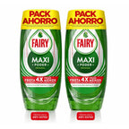 VORTEX FAIRY Maxi Poder Líquido Lavavajillas 2 x 450ml PACK AHORRO, Limpieza Fácil sin Esfuerzo Incluso En Las Sartenes y Ollas Más Grasientas