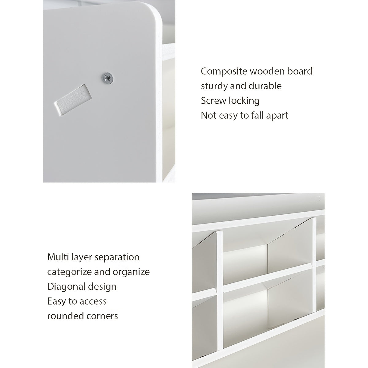 Organizador de escritorio multinivel para archivos papelería y oficina | diseño funcional