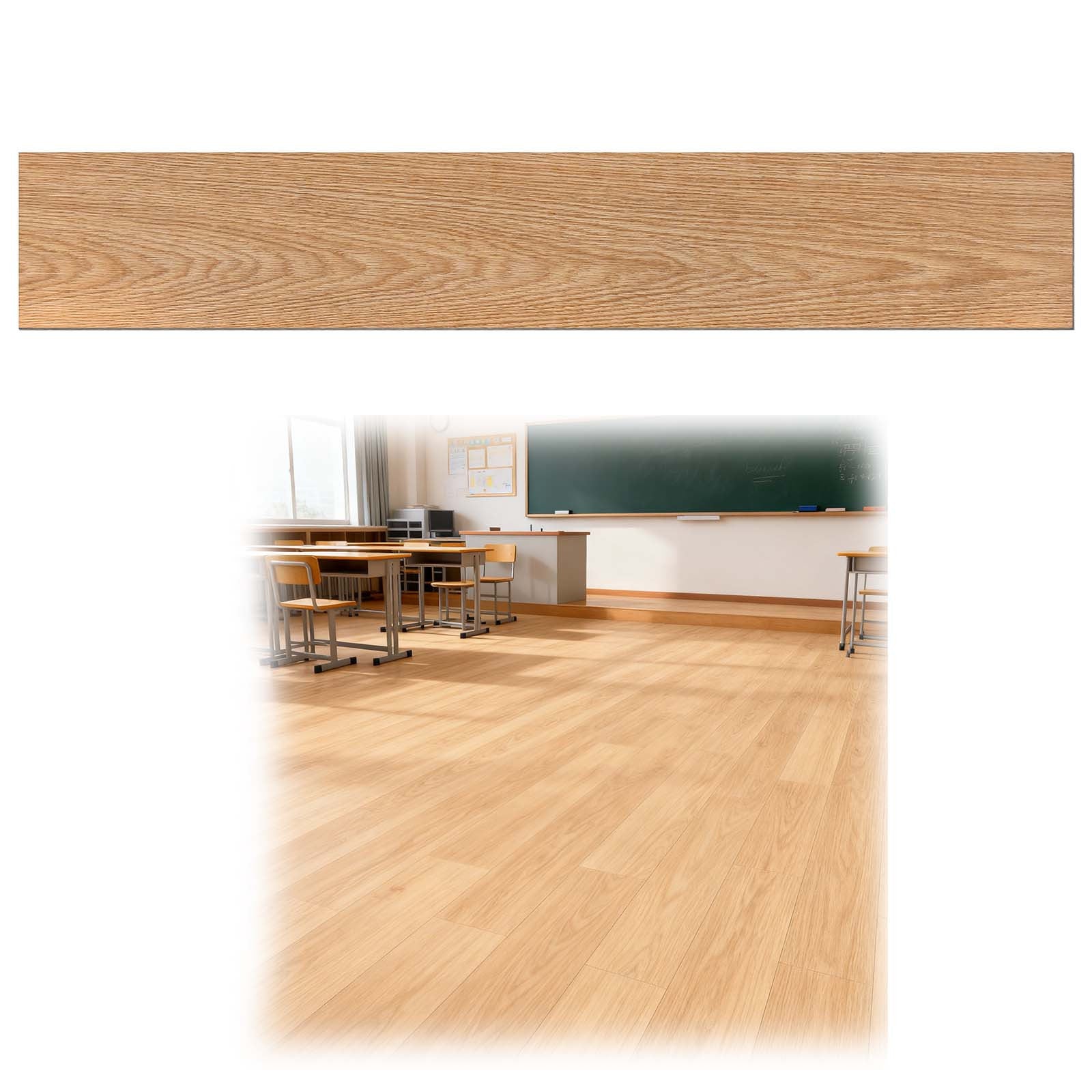 Pisos de Vinilo PVC Autoadhesivos con Aspecto de Madera - 18/36 Piezas, Baldosas Despegables para Cocina, Sala, Balcón - 2.51m²/5.02m²