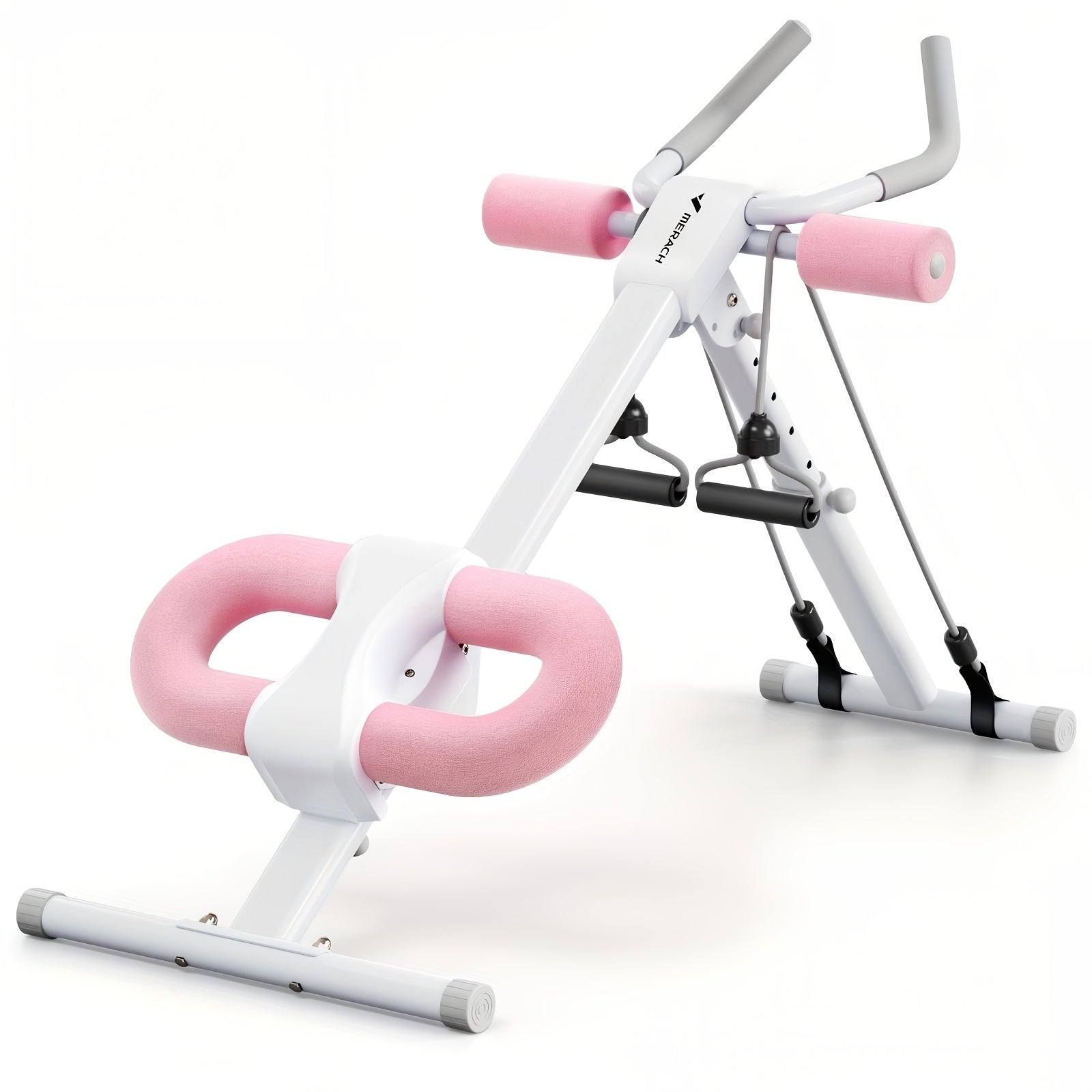 Máquina de entrenamiento abdominal, equipo para ejercicios de core, entrenador ajustable para uso en gimnasio en casa, entrenador de abdominales plegable, máquina de ejercicio que apunta a abdominales, brazos, piernas y glúteos, entrenador de core y abdom