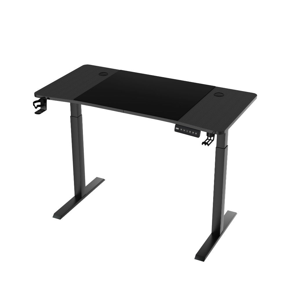 Escritorio Elevable Ajustable en Altura 120/140/160Cm X 60Cm con Función de Memoria, Puerto Tipo-C, Portavasos y Gancho para Auriculares, para Oficina en Casa/Gaming, Escritorio Elevable Eléctrico, Escritorio para Computadora de Oficina/Gaming para Hogar/