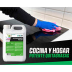 EQM - ECO-111 - Desengrasante Neutro Todo en Uno - 5L - Potente, Seguro y Respetuoso con todas las superficies - Hogar, industria, vehículos, barcos, hoteles, etc.