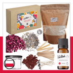 CONJUNTO COMPLETO PARA HACER VELAS DE SOJA DIY PARA NIÑOS, JÓVENES, ADULTOS, REGALO CREATIVO PARA CUMPLEAÑOS Y FESTIVIDADES, RELAJACIÓN, DECORACIONES DE AROMATERAPIA PARA EL HOGAR, 300 GRAMOS DE CERA, 235 MILILITROS CON TAPÓN NEGRO, 10 MILILITROS DE ACEIT