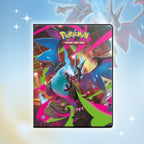 Pokémon ME02 - Portafolio de 9 Bolsillos - Carpeta Oficial de Coleccionista para Almacenamiento Seguro de Cartas de Pokémon, Ideal para Coleccionistas y Jugadores